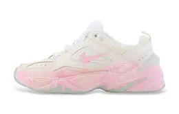Nike Женские кроссовки M2K Tekno Peach Bubbles с противоскользящей подошвой, износостойкие, белые, розовые ao3108-100(team889-蜜桃气泡) | white pink