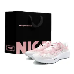Nike Низкие кроссовки Quest 6, устойчивые к истиранию, унисекс, розовые, белые fd6033-100(team757-樱雨弥漫lucky黑) | pink white
