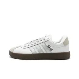 Adidas Кроссовки для скейтбординга VL COURT 3.0 Foggy Silver Refraction с низким верхом, противоскользящие, унисекс, белые, серебристые id8797(team471-雾银折光) | white silver