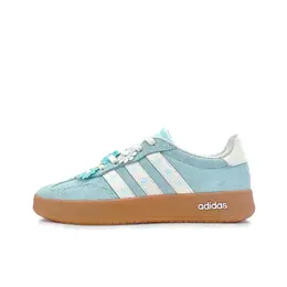 Adidas Низкие противоскользящие кроссовки для скейтбординга BARREDA унисекс, синие и белые jq4238(team1077-小蓝花) | blue white