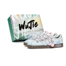 Adidas Низкие амортизирующие кроссовки для скейтбординга Sweet Soda унисекс, синие, коричневые hq1802(team1173-甜汽水s-box) | blue brown