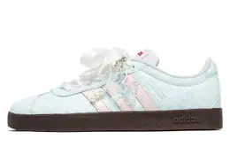 Adidas Кроссовки для скейтбординга VL Court 2.0 женские, низкие, розово-зеленые hq1802（team1235-薄荷甜橙） | pink green