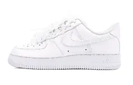 Nike Кроссовки Air Force 1 с низким верхом, противоскользящие, износостойкие, женские, белые dd8959-100(team74-羽之翼婚鞋) | white