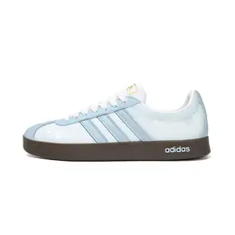 Adidas Кроссовки для скейтбординга VL Court 2.0, унисекс, низкие, синие/белые id6015(team914-蓝爪布丁 ) | blue white