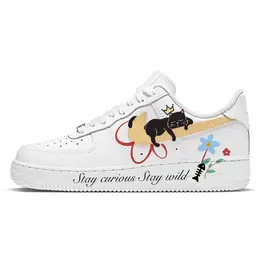 Nike Кроссовки Air Force 1 Low Top для скейтбординга унисекс, белые cw2288-111(team10-你听l) | white