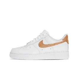 Nike Кроссовки Air Force 1 с антискользящим покрытием, износостойкие, низкие, для скейтбординга, унисекс, белое золото cw2288-111(team577-红金满天星钩g) | white gold