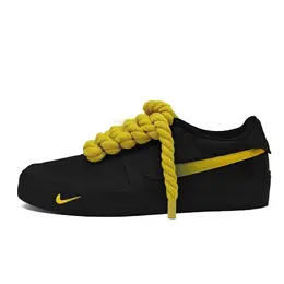 Nike Кроссовки для скейтбординга Court Shot Low Top унисекс, черные, золотые fq8146-001(team868-向日葵） | black gold