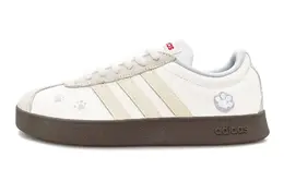 Adidas Кроссовки для скейтбординга Neo VL Court 2.0 с антискользящей амортизацией и износостойкостью, бежевые, унисекс hq1802(team79-女款甜栗猫爪) | rose brown