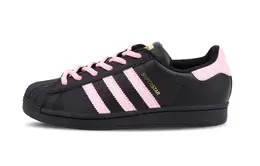 Adidas SUPERSTAR противоскользящие износостойкие низкие кроссовки для скейтбординга унисекс, черные, розовые eg4959(team886-apt) | black pink