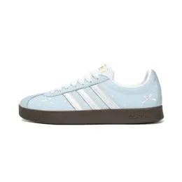 Adidas Кроссовки для скейтбординга VL COURT 2.0 с противоскользящей подошвой, устойчивые к истиранию, синие, унисекс id6015(team914- 月白 ) | blue