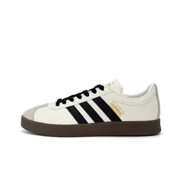 Adidas Кроссовки для скейтбординга VL COURT 2.0 Low Top, унисекс, белые ji0497(team471-黑白迪迪) | white