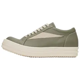 Rick Owens /RO Низкие кроссовки для скейтбординга женские, зеленые rp01e7888lcolvs-1511 | original shoe box included