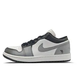 Баскетбольные кроссовки Air 1 Low Top Vintage, унисекс, серые Jordan, Gray 553558-131（team786-银蝮蛇） | gray