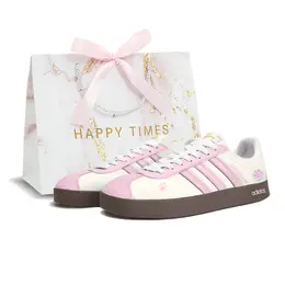 Adidas Кроссовки для скейтбординга Vl Court Classic, унисекс, низкие, бежево-розовые jq2470(team914- 米糖甜心礼盒款 ) | beige pink box
