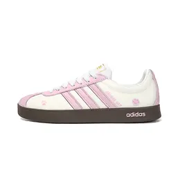Adidas Кроссовки для скейтбординга VL Court 2.0, унисекс, низкие, розовые/белые id6015(team914- 米糖甜心) | white pink