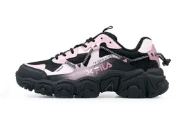 Fila Кроссовки Running MIXR' Futro Mixr, Cat Paw Low Top, унисекс, черно-розовые 1jm02570g_001(team196-乌梅子酱) | black pink