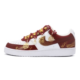 Nike Кроссовки для скейтбординга Court Vision 1 Low Top унисекс, красные, белые, золотые dh2987-101(team488-金凤贺喜 解构) | red white gold