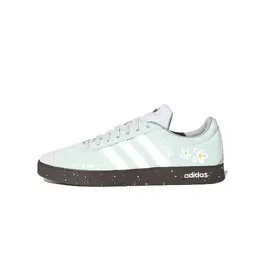 Adidas Кроссовки для скейтбординга VL COURT 2.0 с амортизацией, износостойкие, низкие, унисекс, белые, зеленые hq1802(team399-浅夏雏菊) | white green