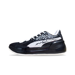 Puma Баскетбольные кроссовки Clyde Hardwood Team Snake Tracks Low Top унисекс, черные 194454-01（team513-蛇迹） | black