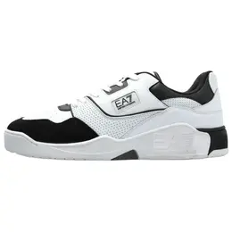 Кроссовки Ea7 Color Blocked на шнуровке Emporio Armani, White & Black x8x187xk402c695 | white & black