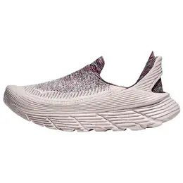 Hoka One One Restore TC износостойкие амортизирующие низкие походные кроссовки унисекс бежевого цвета 1162810-abg | beige