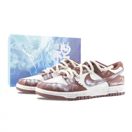 Кроссовки для скейтбординга Dunk Icelandic Tales Low Top Unisex Russet Nike, Russet hj7673-001（team626-冰岛旧事-sbox） | russet