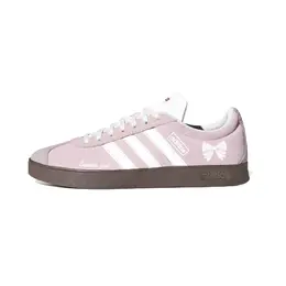 Adidas Кроссовки для скейтбординга VL COURT 2.0, износостойкие, низкие, унисекс, розовые hq1802(team399-甜心绑带) | pink