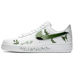 Кроссовки для скейтбординга Air Force 1 Low Top, унисекс, зеленые Nike, Green cw2288-111(team770-绿野仙踪) | green