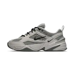Nike Износостойкие дышащие низкие кроссовки M2K Tekno на массивной подошве унисекс светло-серого цвета bv0074-001(team1007-莫奈灰色) | light gray