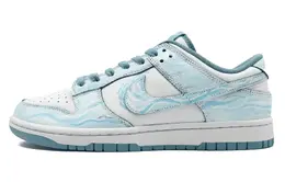 Nike Кроссовки для скейтбординга Dunk, устойчивые к истиранию, низкие, унисекс, синие, белые dv0833-106(team1108-冰川漫步) | blue white