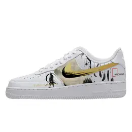Nike Кроссовки Air Force 1 для скейтбординга, износостойкие, белые, унисекс cw2288-111(team10- 渊虚之羽4 ) | white