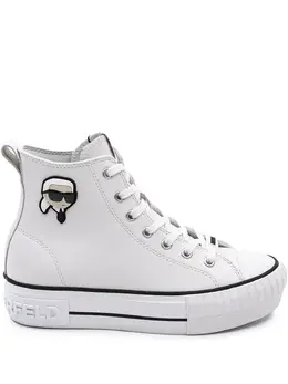 Высокие кроссовки Ikonik Karl Karl Lagerfeld, белый 28357546 | белый