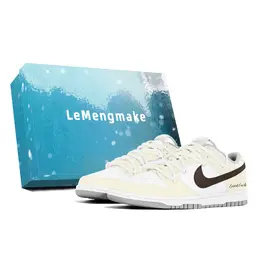 Кроссовки для скейтбординга Dunk Lemon Joy Low Top, женские, цвет «заварной крем» Nike, White dd1503-103(team778-半熟芝士s-box) | white