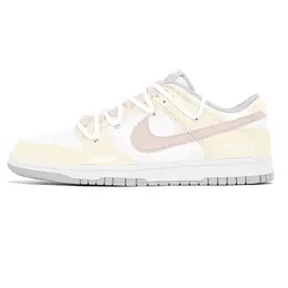 Кроссовки для скейтбординга Dunk Lemon Joy, износостойкие, женские, цвет "заварной крем" Nike, White dd1503-103(team399-日落奶霜) | white