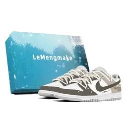 Nike Кроссовки для скейтбординга Dunk Low Top женские белые dd1503-103(team778-梦境巡游s-box) | white