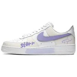 Nike Кроссовки Air Force 1 Low Top для скейтбординга, унисекс, сиреневые 315122-111(team770-starz) | lilac