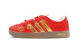 Adidas Кроссовки для скейтбординга VL COURT 2.0 Low Top, унисекс, красно-золотые hq1802(team86-秀禾) | red gold