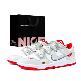 Кроссовки для скейтбординга Dunk, износостойкие, унисекс, светло-серые Nike, Light Gray hf5441-104(team169-量子霓虹ld) | light gray