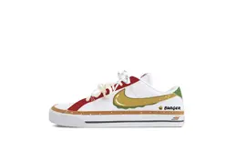 Кроссовки для скейтборда Court Legacy Zero Gravity, Hamburger List Low Top, унисекс, желтые Nike, Yellow dh3162-100（team1201-汉堡清单） | yellow