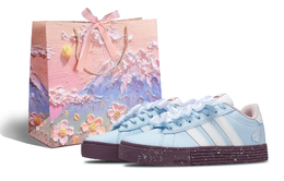 Adidas Кроссовки для скейтбординга Daily 4.0 Angel Wings, износостойкие, низкие, унисекс, светло-голубые jr0080(team420-天使之翼礼袋) | light blue