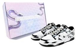 Nike Кроссовки для скейтбординга Dunk Suixin, Gothic Nightmare Box Coverage, износостойкие, низкие, унисекс, черные, белые hf5441-100(team45-哥特梦魇礼盒) | black