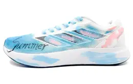 Adidas Кроссовки Duramo RC с амортизацией и дышащими свойствами, низкие, для тренировок, спринта, гонок, унисекс, синие, розовые id2702（team1108-极光漫旅） | blue pink