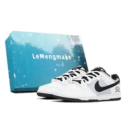 Nike Кроссовки для скейтбординга Dunk, устойчивые к истиранию, белые, унисекс dd1391-100(team399-石膏表情包s-box) | white