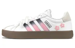 Adidas Кроссовки для скейтбординга VL COURT 3.0 Shock Absorbers Low Top, женские, розовые, белые id8797(team153-奶芙甜巧) | pink white