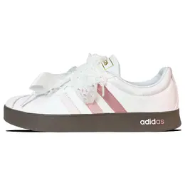 Adidas Кроссовки для скейтбординга VL COURT 2.0 Low Top, унисекс, розовые, белые id6015(team1360-恋失乐园） | pink white