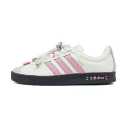Adidas Кроссовки для скейтбординга Vl Court Classic Sweetheart Cream Puff Low Top унисекс белого цвета jq1501（team633-甜心泡芙） | white