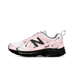 New Balance Низкие повседневные кроссовки NB 410 V5 Peach Nebula, устойчивые к истиранию, унисекс mt410km5（team1004-蜜桃星云） | pink