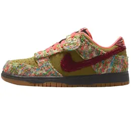Nike Кроссовки для скейтбординга Dunk Low унисекс, зеленые, розовые ib2263-300 | green pink