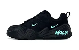 Nike Tech Hera Green, износостойкие, повседневные низкие кроссовки унисекс, черно-зеленые fj9532-101(team1047-蒂芙尼绿） | black green