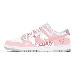 Nike Кроссовки для скейтбординга Dunk Slip с низким верхом, женские, розовые dd1503-103(team778-心动秘密) | pink